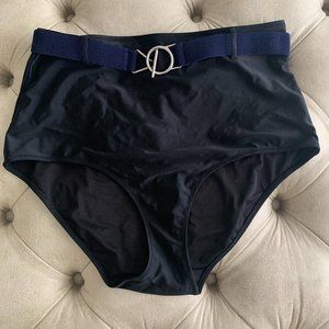 Aerie High Waisted Black Bikini Bottoms